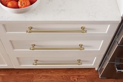 Amerock Winsome 12-5/8 inch (320mm) Center-to-Center Champagne Bronze Cabinet