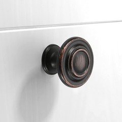 10 PCS Oil Rubbed Bronze T-Bar Cabinet Knobs K0002ORB Single Hole Drawer Pulls
