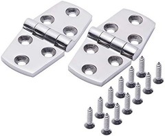 Boat Casting Solid Door Hinges,Marine Grade 316 Stainless Steel Mirror Polish…