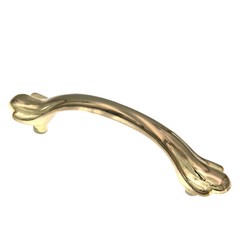 P539-PB Polished Brass 3″cc Arch Cabinet Handle Pulls Belwith Hickory Newport