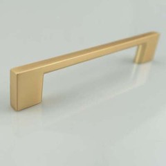 Brushed Champagne Gold Modern Slim Cabinet Handles Bar Pulls Kitchen Bathroom