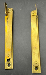 Steel Brass Plated Fall Supports 8 1/4″ Long for Drawer in Original Box