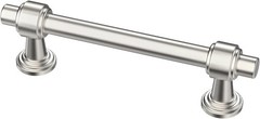 10 Pack Polished Nickel Pull Handles With Mounting Screws new TEN~ chrome silver