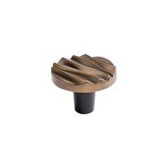 Lot of 11 Du Verre DVWA01-AB Wave 1-1/2 Inch Small Round Knobs