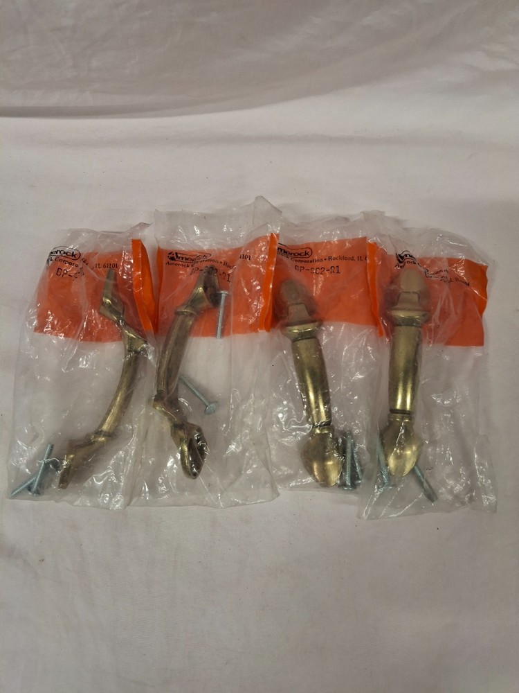 Vintage Lot of 4 Amerock BP982-R1 Drawer Pulls Cabinet Door Pull Handle USA NOS