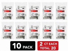 10 Pack Reliabilt Specialty Bi-Fold Door Hinges #5329370 2 Ct Each Total 20