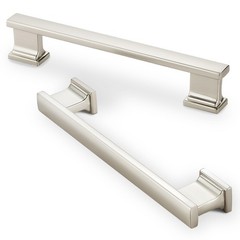 GOFFIDECO 10 Pack 6 Inch Length|5 Inch128mm Hole Center Brushed Satin Nickel …