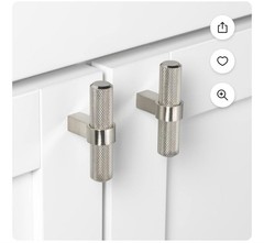 Gliderite 8002-T-SS Cabinet Pulls Stainless Steel