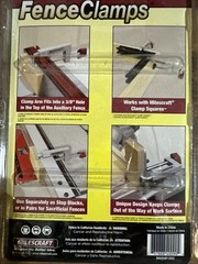 Milescraft 4009 Fence Clamps – 2 pack Universal Silver