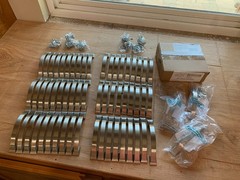 Amerock Candler 3.75″ 96mm Satin Nickel Cabinet Drawer Pull