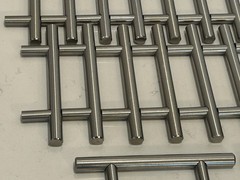 23 Heavy Stainless Steel Cabinet Drawer Pull Handles 5-1/4” Long 3” Centers