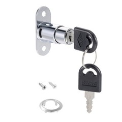 Drawer Desk Wardrobe Cabinet Push Plunger Lock 3/4″ Cylinder Diameter