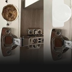 Hinge Plug 10pcs, 35mm – Strong Cover for Wood Holes, Door Cabinet Hole Cover…