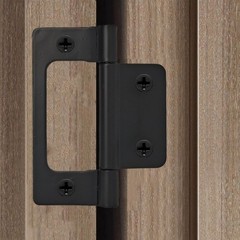 6 Pack Non-Mortise Door Hinges with Screws, 2 x 0.9 Inches Bifold Butt Cabine…