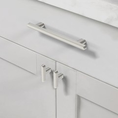 10 Pack 5-Inch Brushed Satin Nickel Cabinet Pulls Kitchen Drawer Handles
