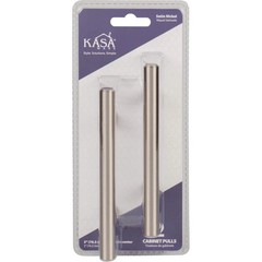 KasaWare 5-3/8 In. Satin Nickel Cabinet Bar Pull (2-Pack) K2943SN-2 Hardware NEW