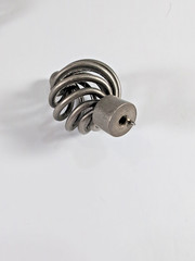 Satin Nickel Brushed Knob Drawer Pull Kitchen Bathroom Birdcage Cabinet 19 LOT