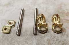 Victorian Eyelet Post Furniture Hardware Bail Knocker Repair Fittings Parts