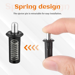 8 Pieces Spring Door Pin Cabinet Door Repair Pins Damper Replacement Repair Pins