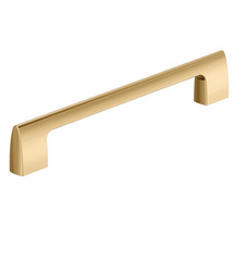 Amerock BP55488CZ Riva Cabinet Pull 7-9/16 inch (192mm) Champagne Bronze – 5 Pck