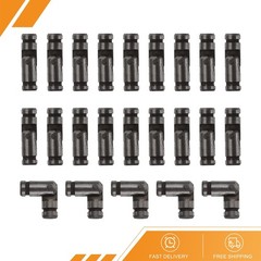 50pcs – Invisible Barrel Hinges 4x15mm Brass Concealed Hinge Black