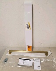Amerock Appoint 18 in. Center-to-Center Golden Champagne Appliance Pull