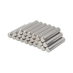 1/4×1.18 Inch 304 Stainless Steel Shelf Support Pegs Dowel Pins 6x30mm 24 PCS