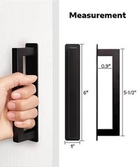 -Pack Adhesive Cabinet Handles Stick On Handle Self Stick Overall Length 6″ 2
