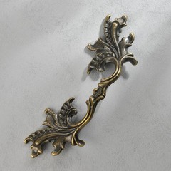Drawer Handle Door Drawer Cabinet Door Handle Handle Leaves European Zinc Alloy