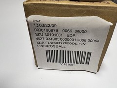 Anthropologie Swirl Geode Agate Pull Knobs 2015 ~ New In Box