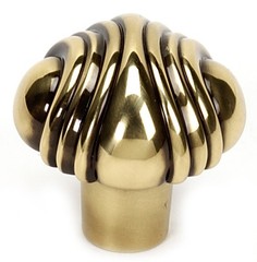 Alno A1501 Venetian 1-1/4″ Luxury Designer Mushroom Solid Brass – Polished