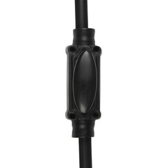 Signature Ironmongery Stepney Door Iron Cremone Bolt 9 feet Black Powder Coated