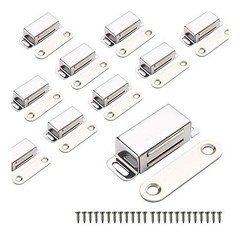 Strong Stainless Steel Magnetic Door Catches 20 lb Pull Force for Cabinets