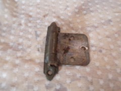 Amerock Spring Cabinet Hinges Vintage Brass Lot Of 28 Used, Includes Screws