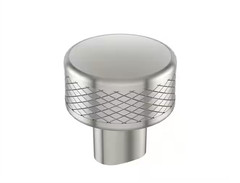 BOX OF 6 Amerock Bronx 1-1/4″ (32 mm) Diameter Satin Nickel Round Cabinet Knobs