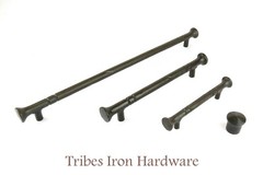 Cabinet Drawer Pull Handles Farmhouse Kitchen Cupboard Door Rustic Wrought Iron