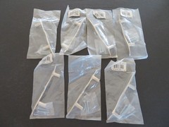 Michael Aram Silver-Tone Knife Drawer Pull – Lot of 7 – Hole Spacing 3″ -Lot 1-