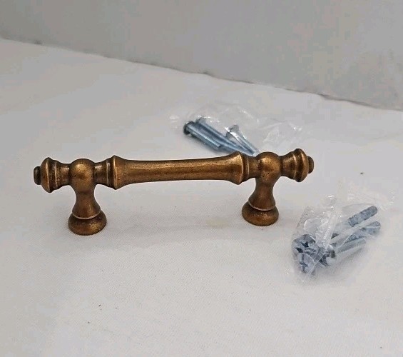 10 Pack 8 3/4”Antique Brass Color Kitchen Cabinet Handles Drawer Pulls 8280