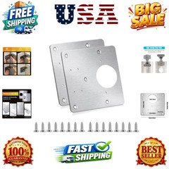 Cabinet Hinges Repair Plate,Stainless Steel Hinge Repair Brackets Kit,Kitchen…