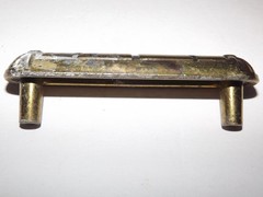 Vtg. Keeler (?) Brass Drawer Cabinet Door Pulls Handles Lot-Set Of 8