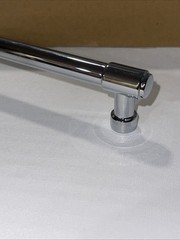 CABDM 10 Pack Polished Chrome Cabinet Pulls,5 Inch(128mm) Hole Centers Open Box