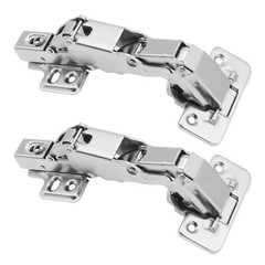 2-Pieces 165 Degree Lazy Susan Hinge, Face Frame, Clip On Plate for Easy Install