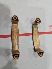A Pair Midcentury Copper Tone Handles 3″ Ctr.
