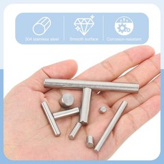MECCANIXITY 14Pcs Dowel Pin 10mm x 28mm Shelf Support Pin 304 Stainless Steel…