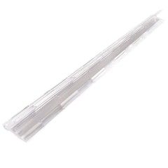 US Stock 2pcs Clear PMMA Acrylic Plastic Folding Plexiglass Hinge 300 x 45mm