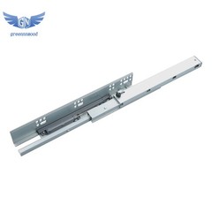 Soft Close Drawer Slides 1 Pairs,12 Inch Drawer Slides Bottom Mount Hidden 100LB