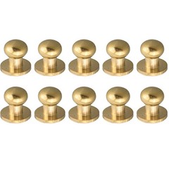 Miniature Gold Dresser Knobs 10 Sets Perfect for New Furniture Projects
