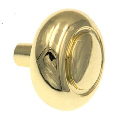 Belwith Hickory P209-UB Ultra Brass 1 1/4″ Mushroom Cabinet Knob Pulls Eclipse