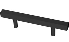 12 Pcs LibertySquare Bar 3 in. (76 mm) Modern Matte Black Drawer Pull