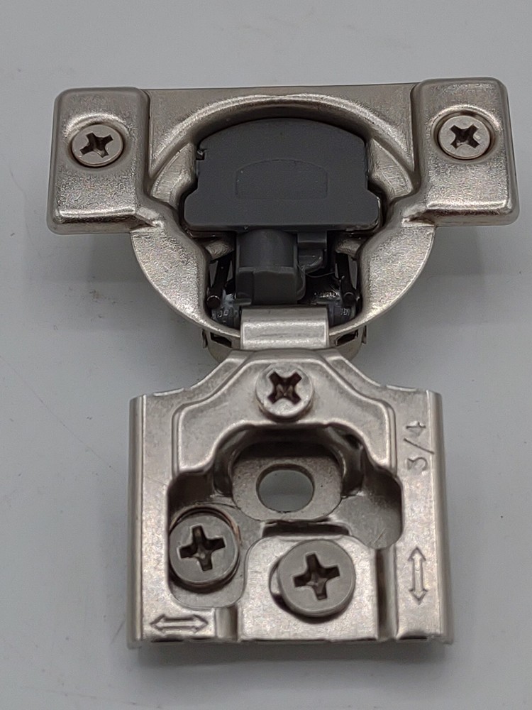 Ravinte 10 Pack (5 Pairs) 3/4 inch Overlay Soft Close Hinges for Kitchen Cabinet